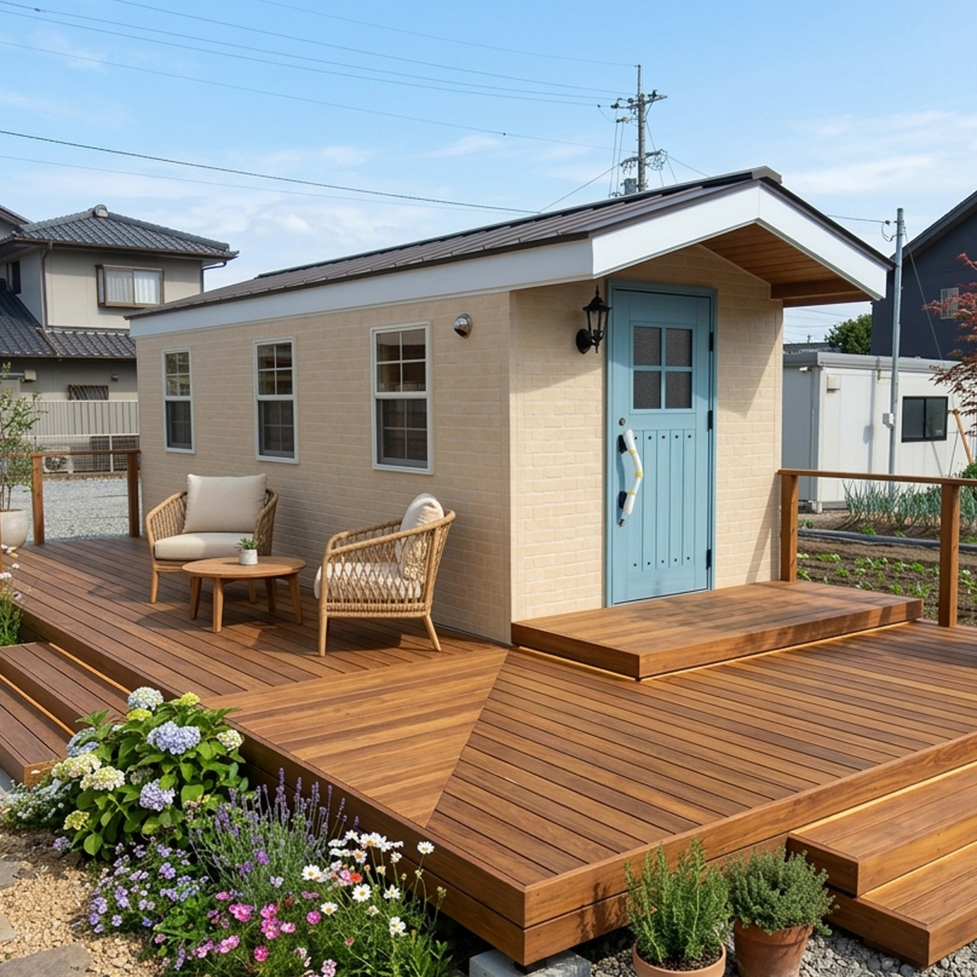 3坪高級ミニハウスが250万円!建築確認申請不要、固定資産税不要!自宅サロンで手軽に開業! | 北欧風タイニーハウスTomte ...